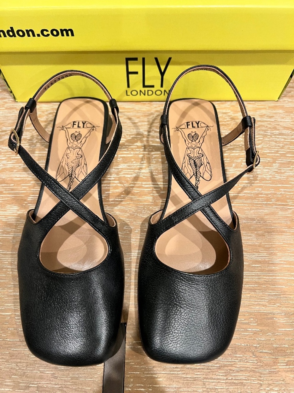 Cefi Ankle Strap Flat NWT